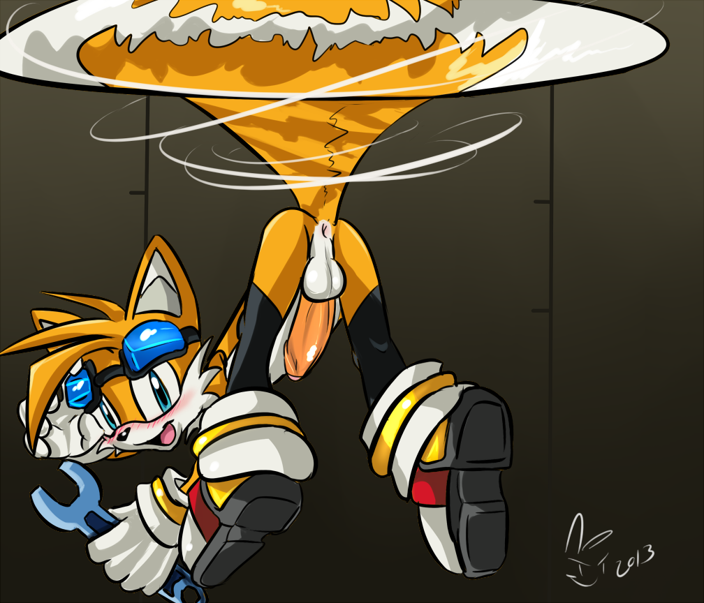 Rule34 – If it exists, there is porn of it / white crest, sonic the hedgehog, tails / 594147