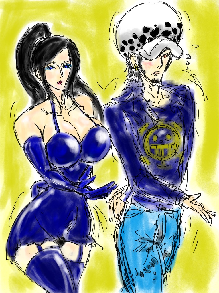 Rule34 – If it exists, there is porn of it / nico robin, trafalgar law / 11626469