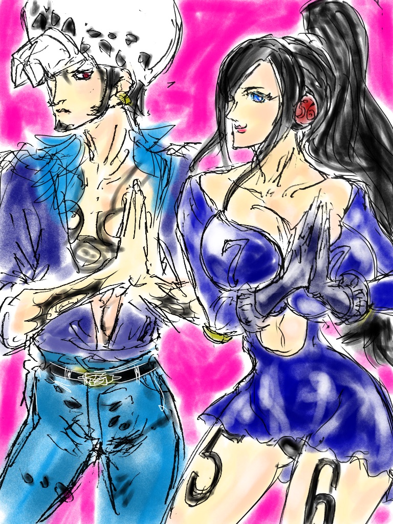 Rule34 – If it exists, there is porn of it / nico robin, trafalgar law / 11626467