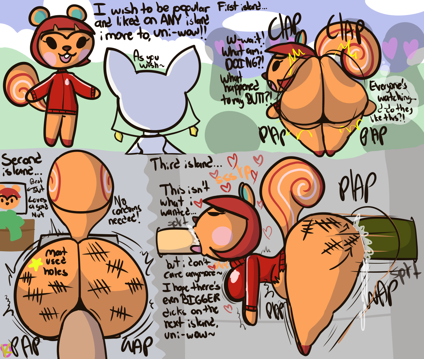 Rule34 – If it exists, there is porn of it / hazel (animal crossing), serena (animal crossing) / 11627399