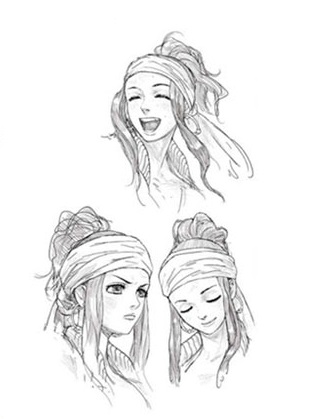 zarina, the king of fighters, 1girl, breasts, female focus, gyaru, huge breasts, jacket, jewelry, large breasts, long hair, open mouth, ponytail, ring, smile, smiley face