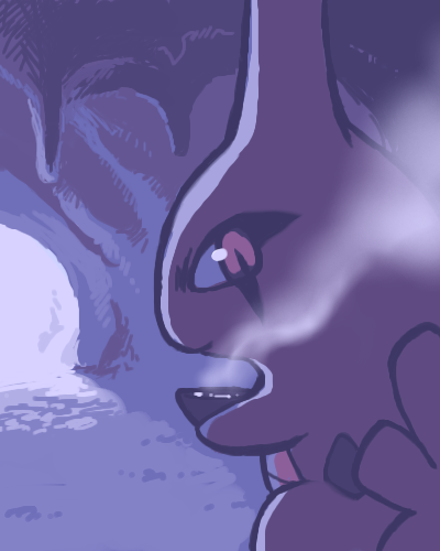 purple kecleon, kecleon, larvitar, nintendo, pokemon, lowres, gen 2 pokemon, gen 3 pokemon, pokemon (creature), purple theme, steam, tea