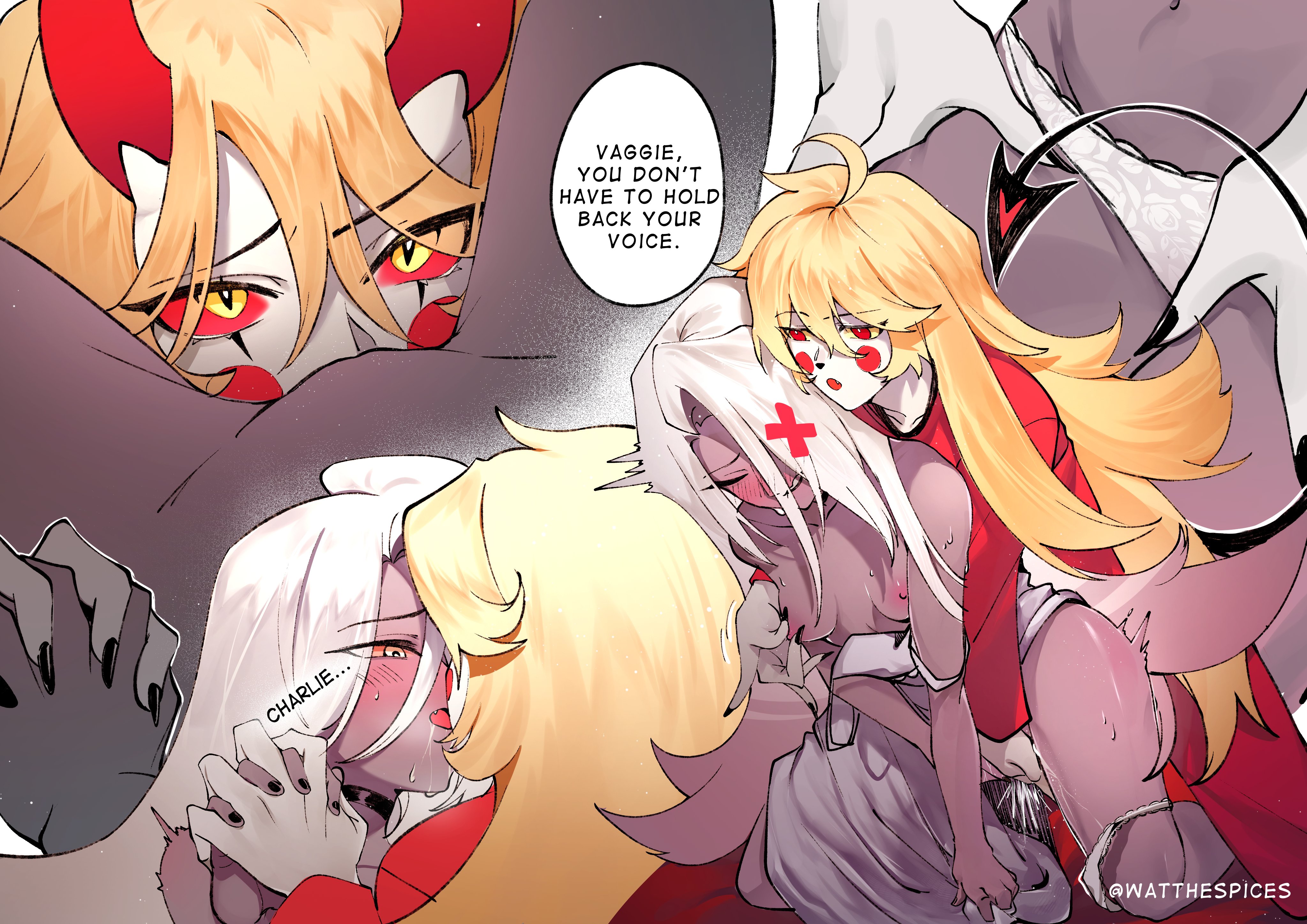 Rule34 – If it exists, there is porn of it / vaggie (hazbin hotel) / 11639760