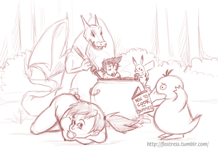 Rule34 – If it exists, there is porn of it / charizard, kasumi (pokemon), pokemon (species), psyduck, satoshi (pokemon) / 11654351