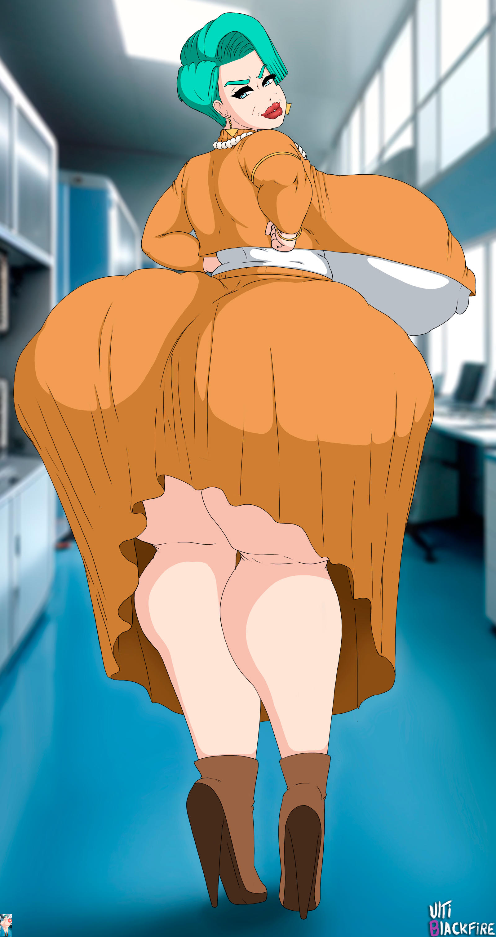 Rule34 – If it exists, there is porn of it / ultiblackfire, bulma briefs / 11666744