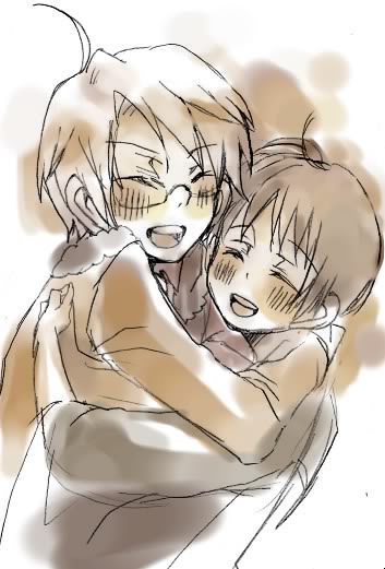america (hetalia), japan (hetalia), axis powers hetalia, tagme, 2boys, male focus, multiple boys