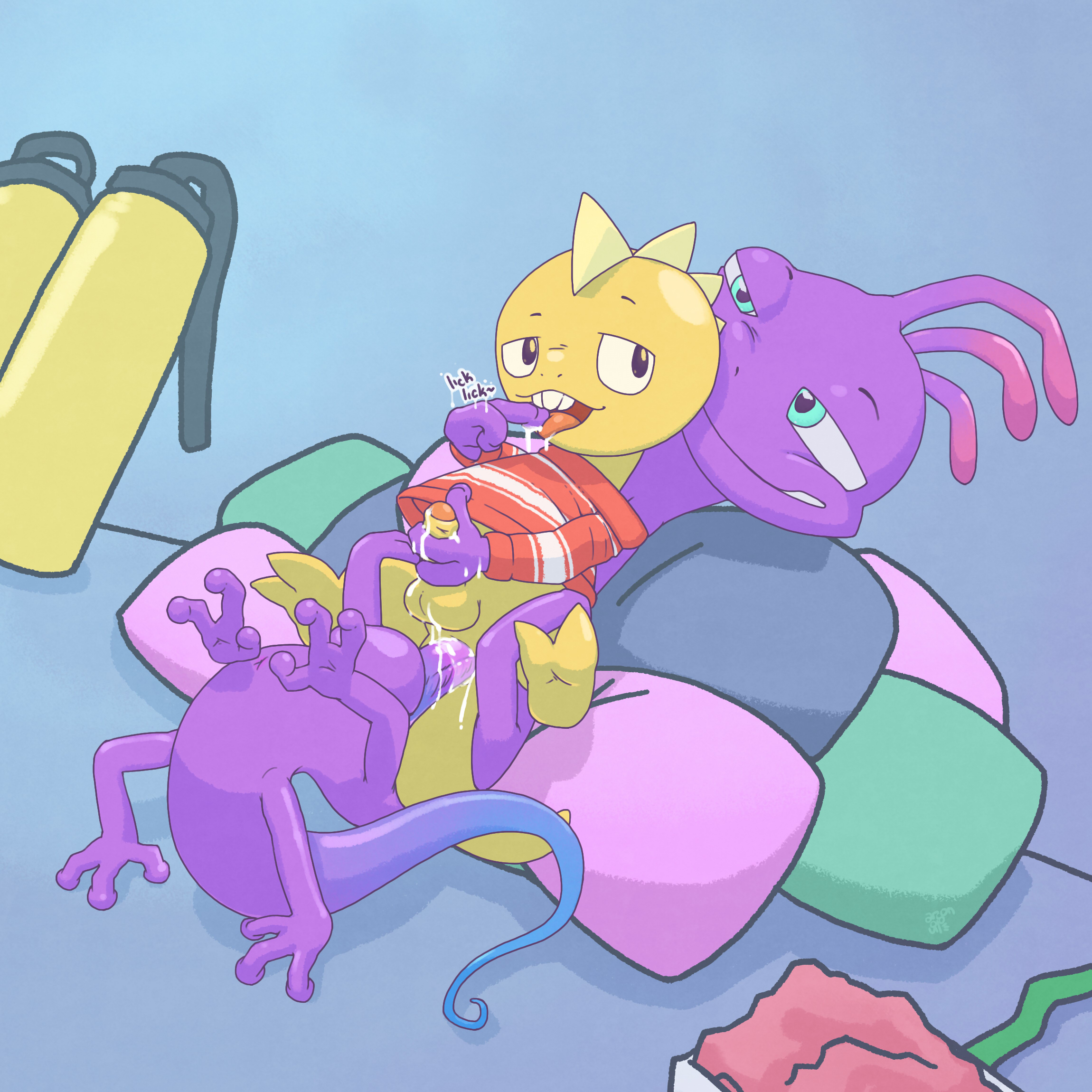 Rule34 – If it exists, there is porn of it / argon vile, monster kid, randall boggs / 596136