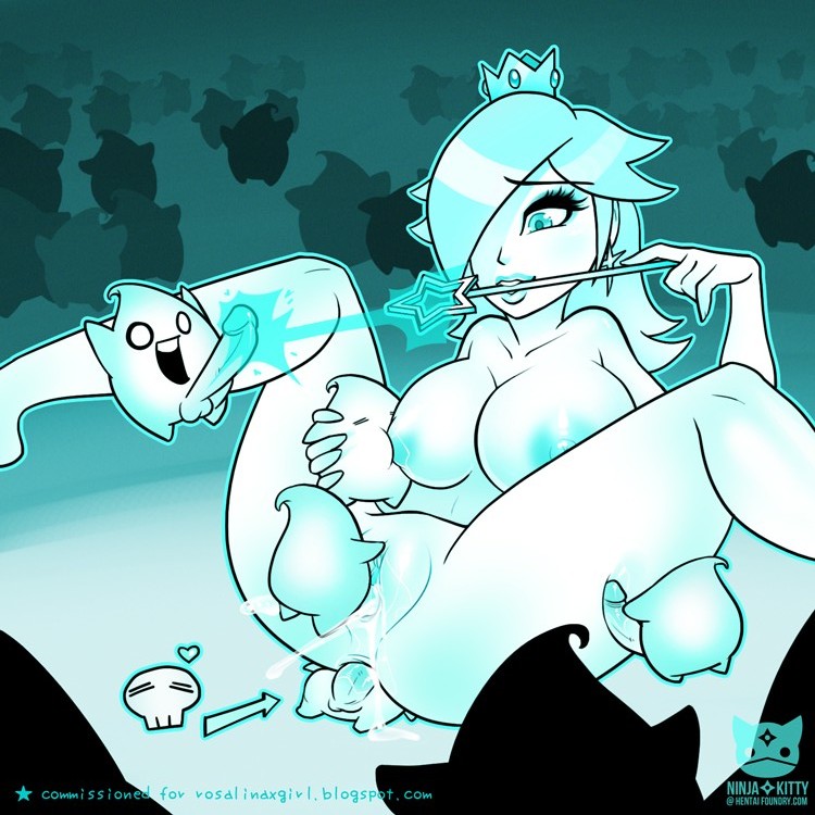 Rule34 – If it exists, there is porn of it / ninjakitty, luma, princess rosalina / 596253