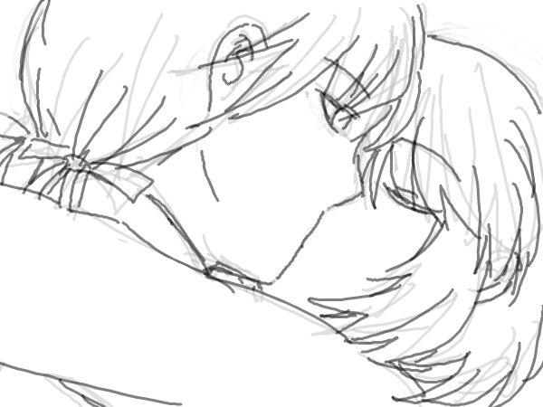 bai lao shu, gertrud barkhorn, sanya v. litvyak, strike witches, world witches series, 2girls, greyscale, kiss, monochrome, multiple girls, yuri