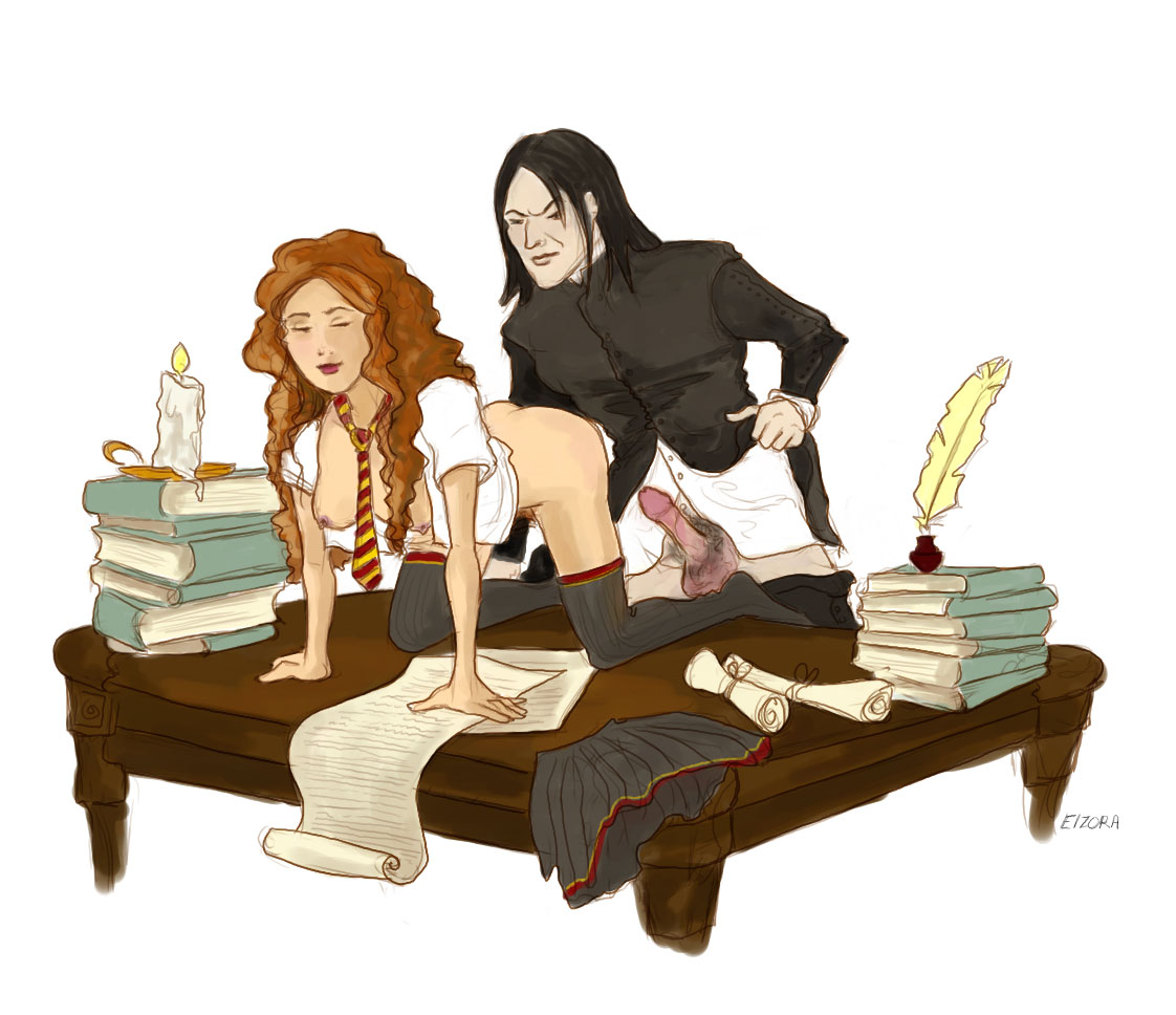 Rule34 – If it exists, there is porn of it / hermione granger, severus snape / 596428