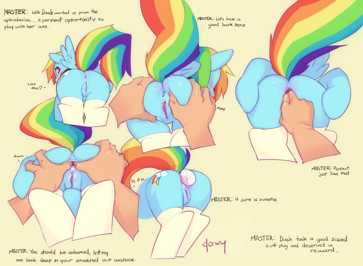 Rule34 – If it exists, there is porn of it / doxy, rainbow dash (mlp) / 596451