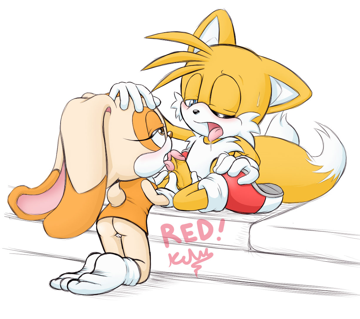 Rule34 – If it exists, there is porn of it / redkelv, cream the rabbit, tails / 596746