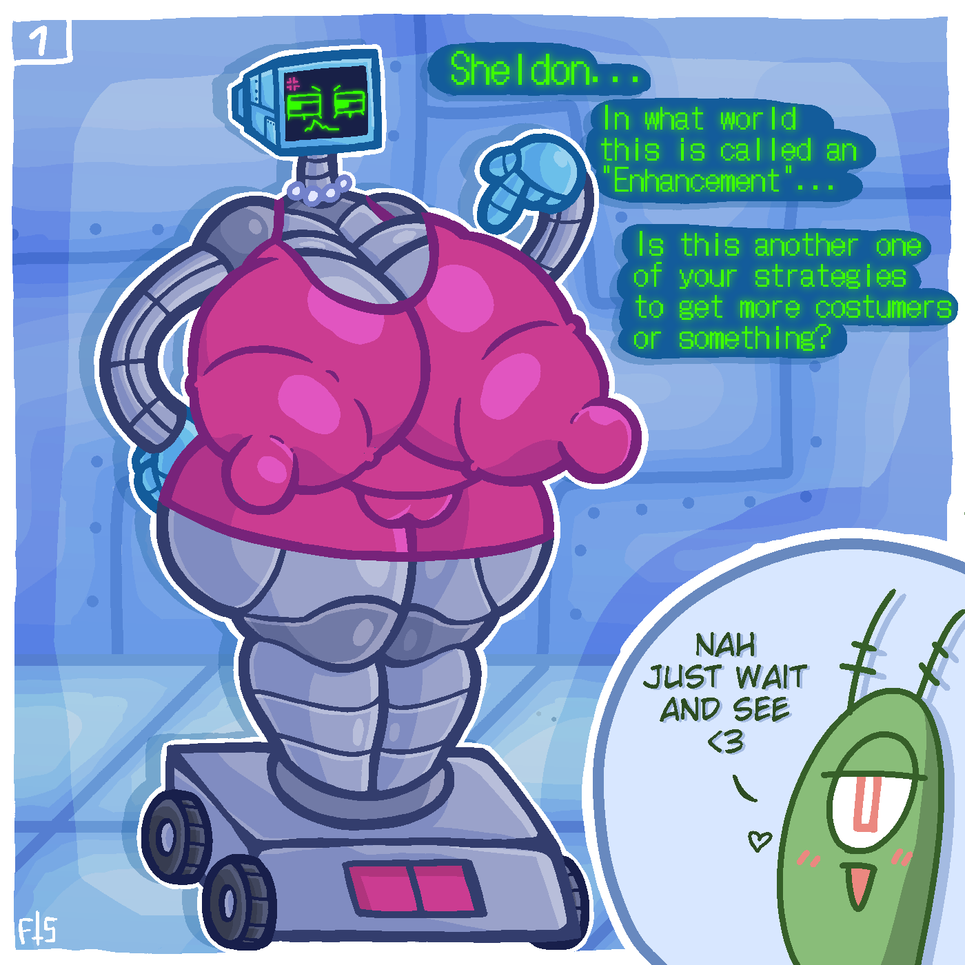Rule34 – If it exists, there is porn of it / karen plankton, sheldon j. plankton / 11689439
