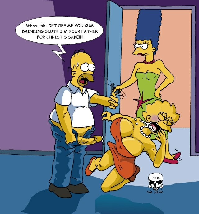 Rule34 – If it exists, there is porn of it / the fear, homer simpson, lisa simpson, marge simpson / 596948