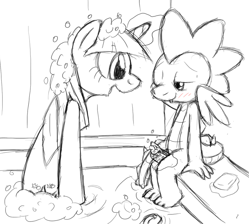 Rule34 – If it exists, there is porn of it / tg-0, spike (mlp), twilight sparkle (mlp) / 597038