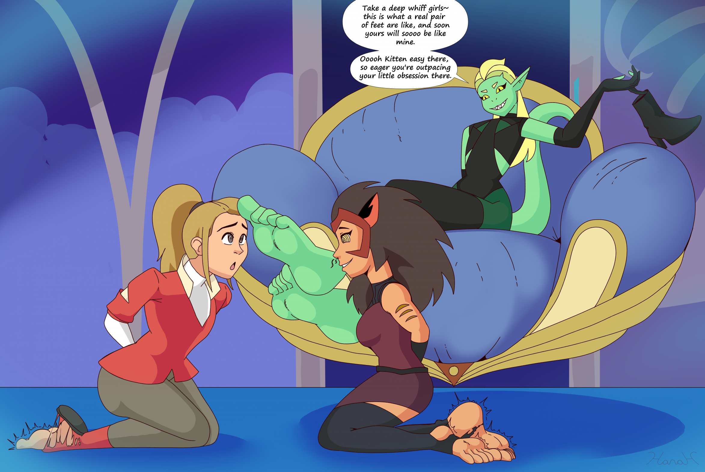 Rule34 – If it exists, there is porn of it / adora, catra, double trouble / 11750029