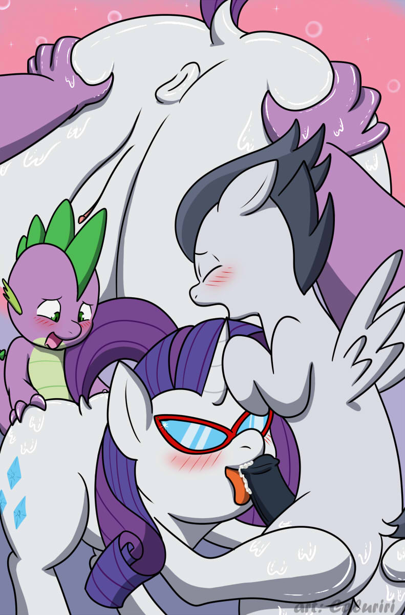 Rule34 – If it exists, there is porn of it / caluriri, rarity (mlp), rumble (mlp), spike (mlp) / 599140