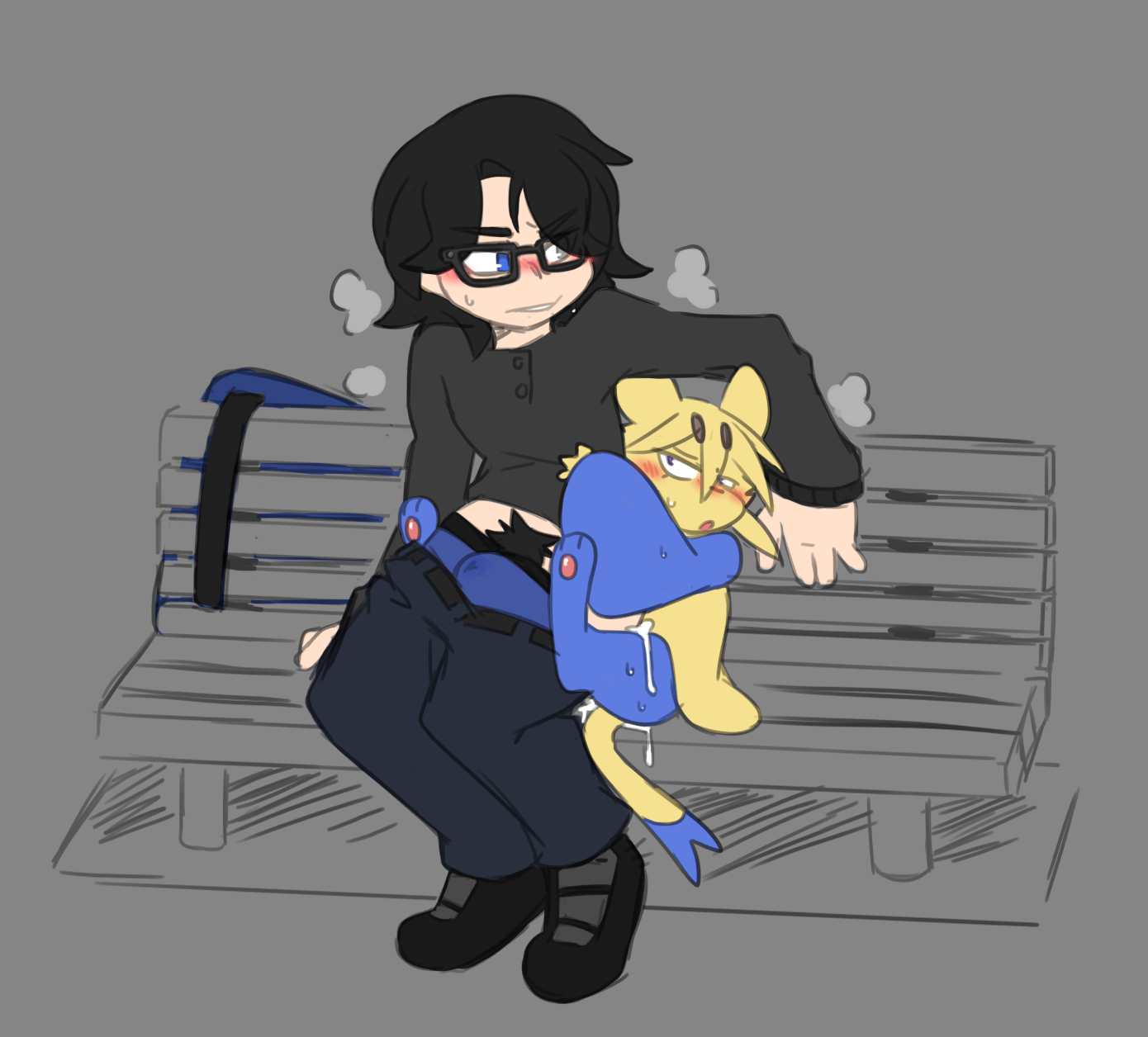 Rule34 – If it exists, there is porn of it / bargglesnatch-x1, mienfoo, pokemon (species), pokemon trainer, shiny pokemon / 11755430