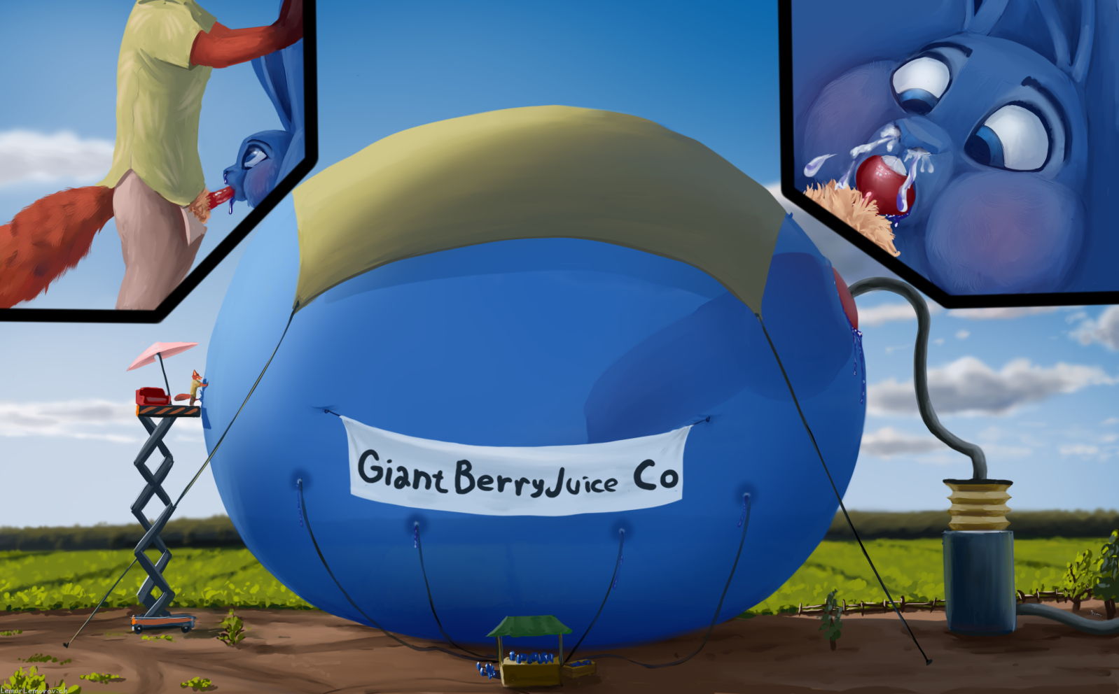 Rule34 – If it exists, there is porn of it / lemurlemurovich, judy hopps, nick wilde / 11778707