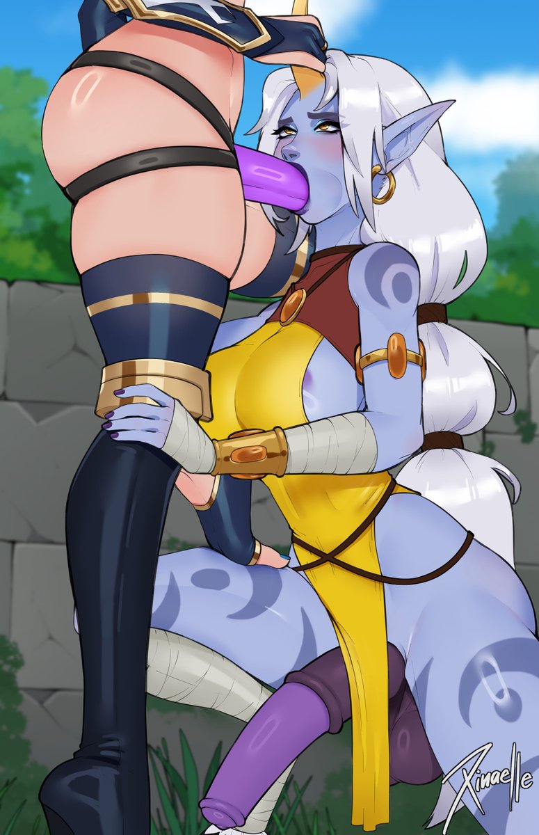 Rule34 – If it exists, there is porn of it / xinaelle, ashe (league of legends), soraka / 11778702