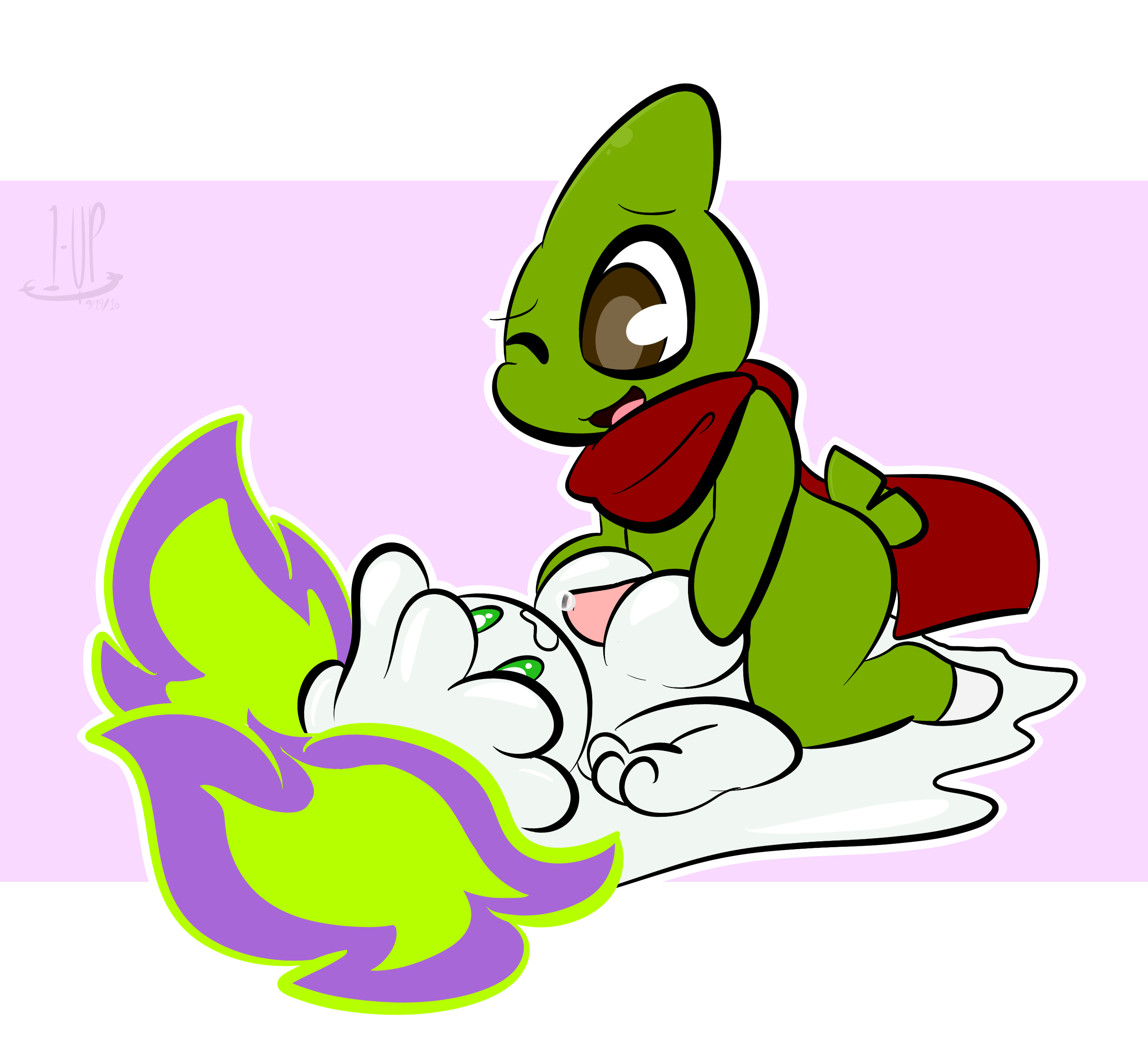 Rule34 – If it exists, there is porn of it / 1-upclock, larvitar, litwick / 600628