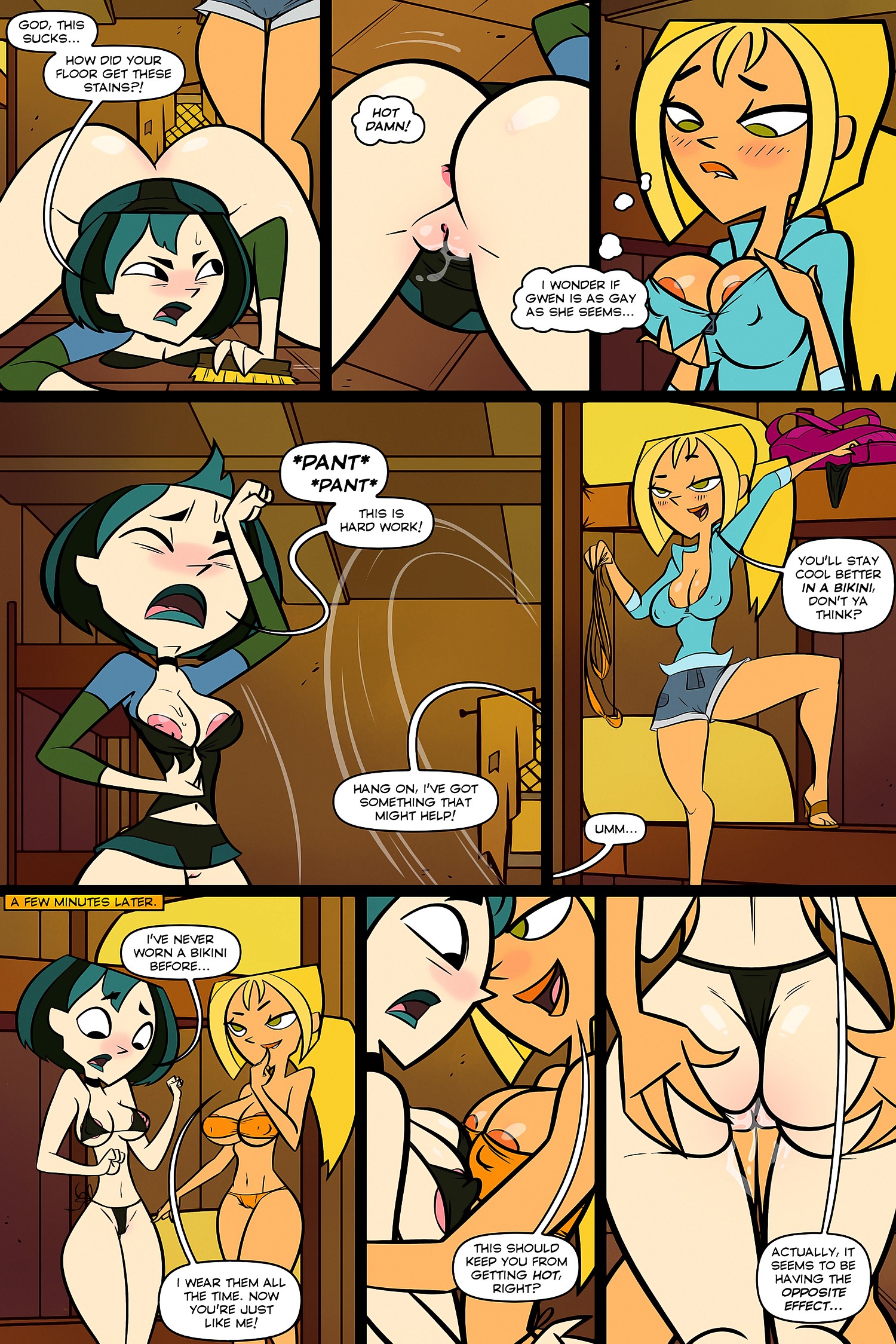Rule34 – If it exists, there is porn of it / jab, bridgette (tdi), gwen (tdi) / 600896