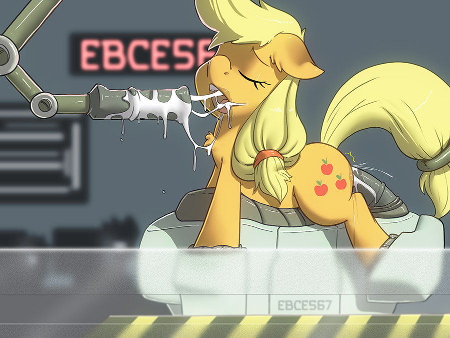 Rule34 – If it exists, there is porn of it / haiku oezu, applejack (mlp) / 601588