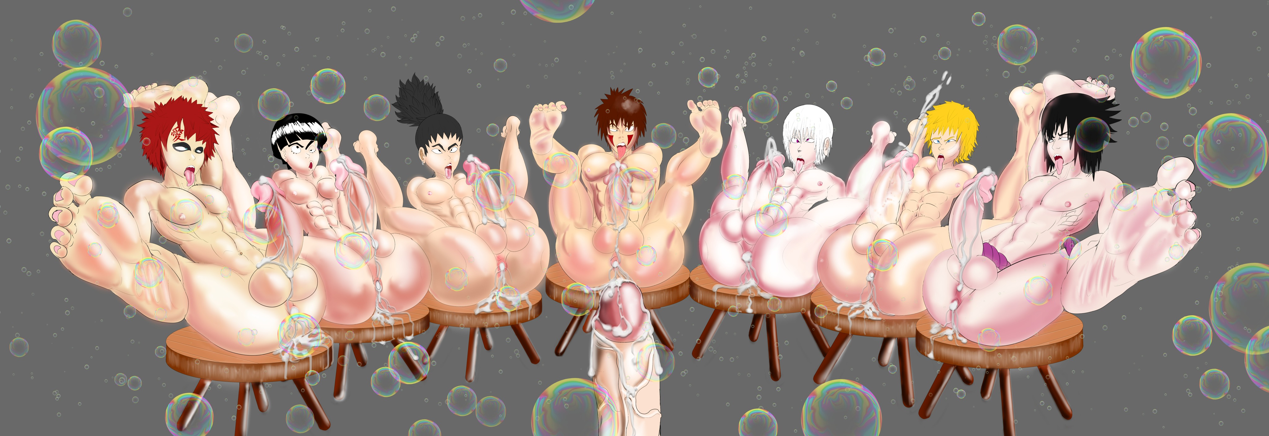 Rule34 – If it exists, there is porn of it / oli oxen fri, gaara, hozuki suigetsu, inuzuka kiba, nara shikamaru, rock lee, sasuke uchiha, uchiha sasuke, uzumaki naruto / 602822