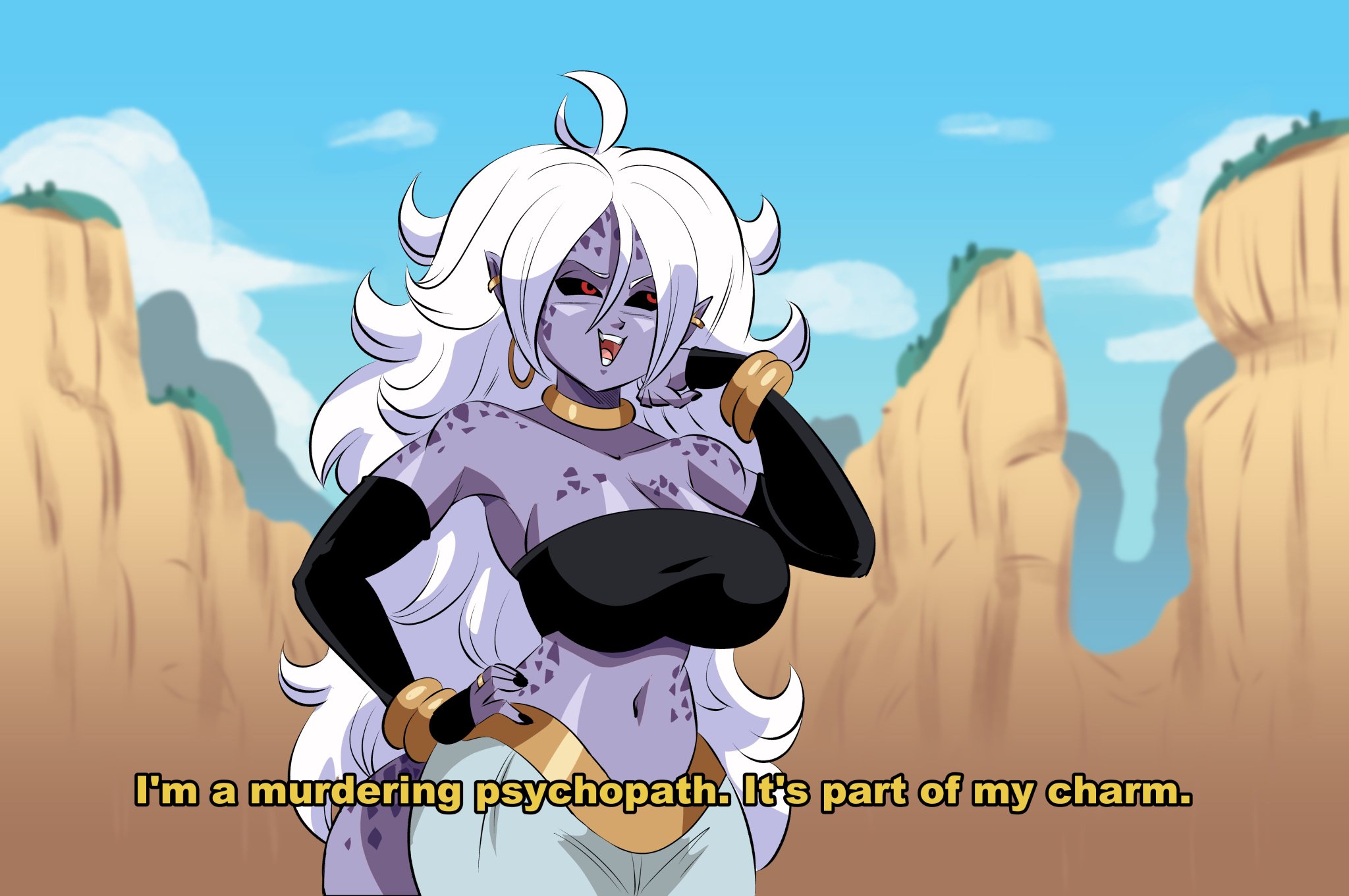 Rule34 – If it exists, there is porn of it / funsexydragonball, glassfish, android 21, android 21 (evil), majin android 21 / 11828946