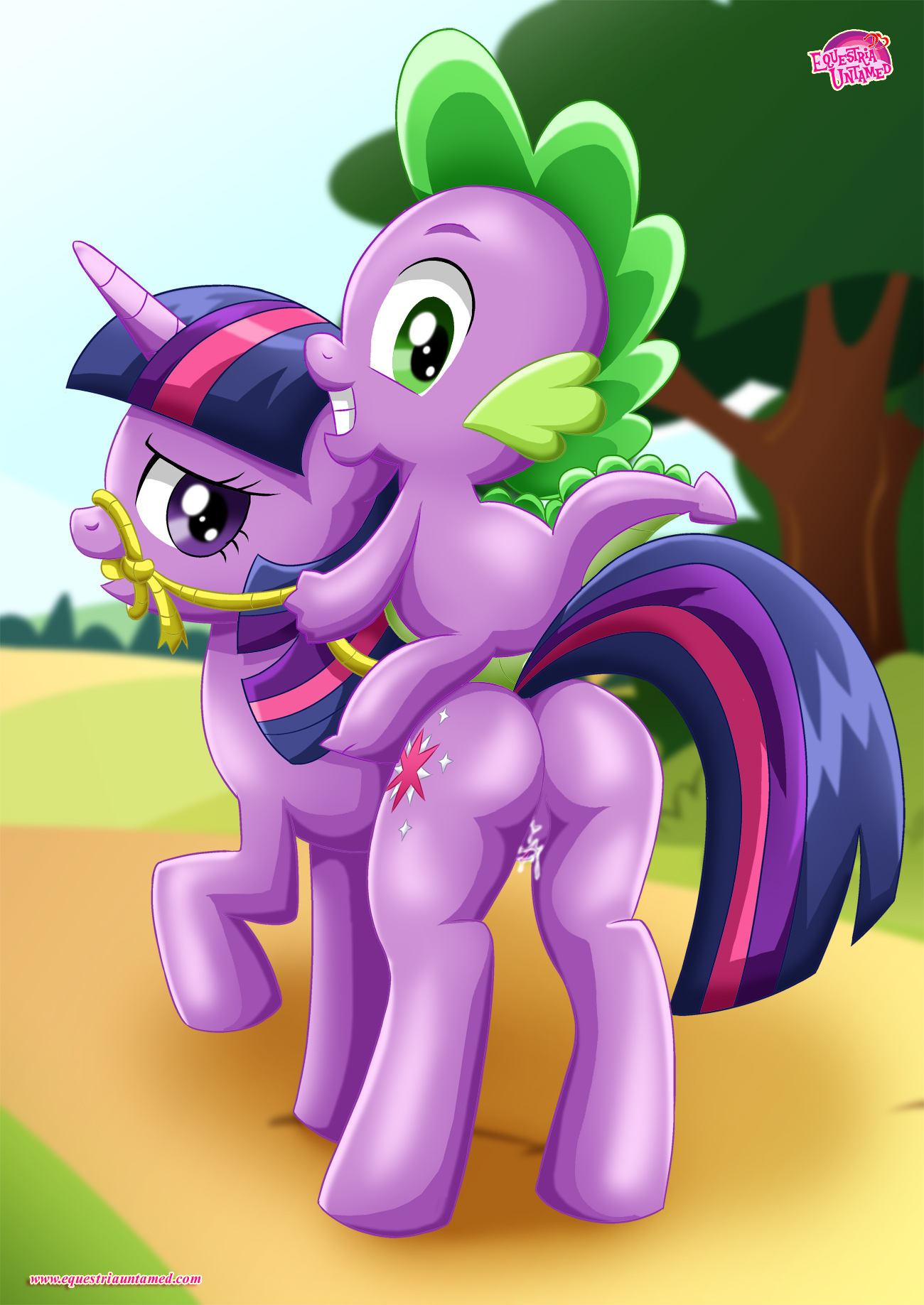 Rule34 – If it exists, there is porn of it / spike (mlp), twilight sparkle (mlp) / 604151