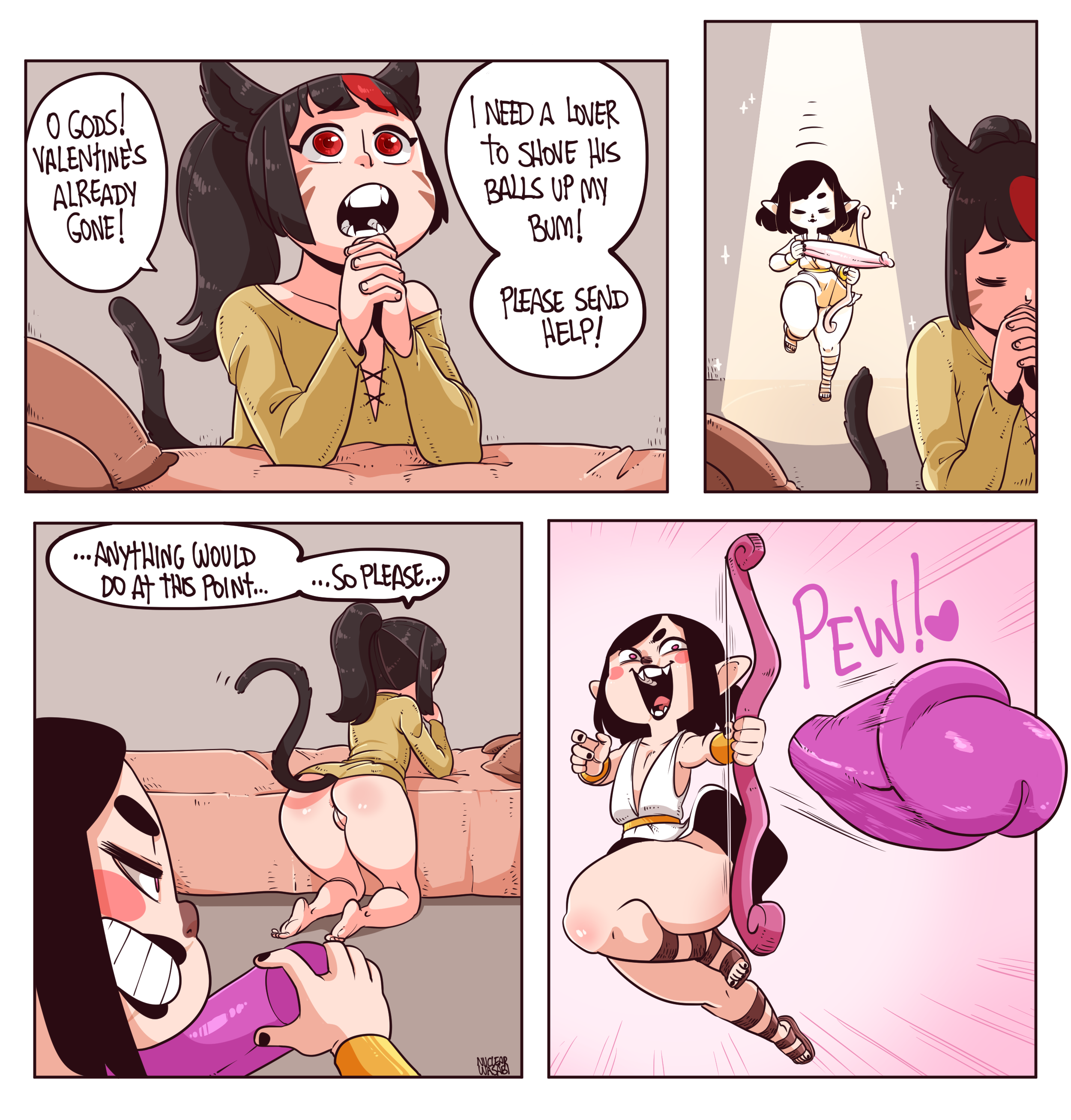 Rule34 – If it exists, there is porn of it / nuclearwasabi, cupid, lalafell, linette noir / 604157