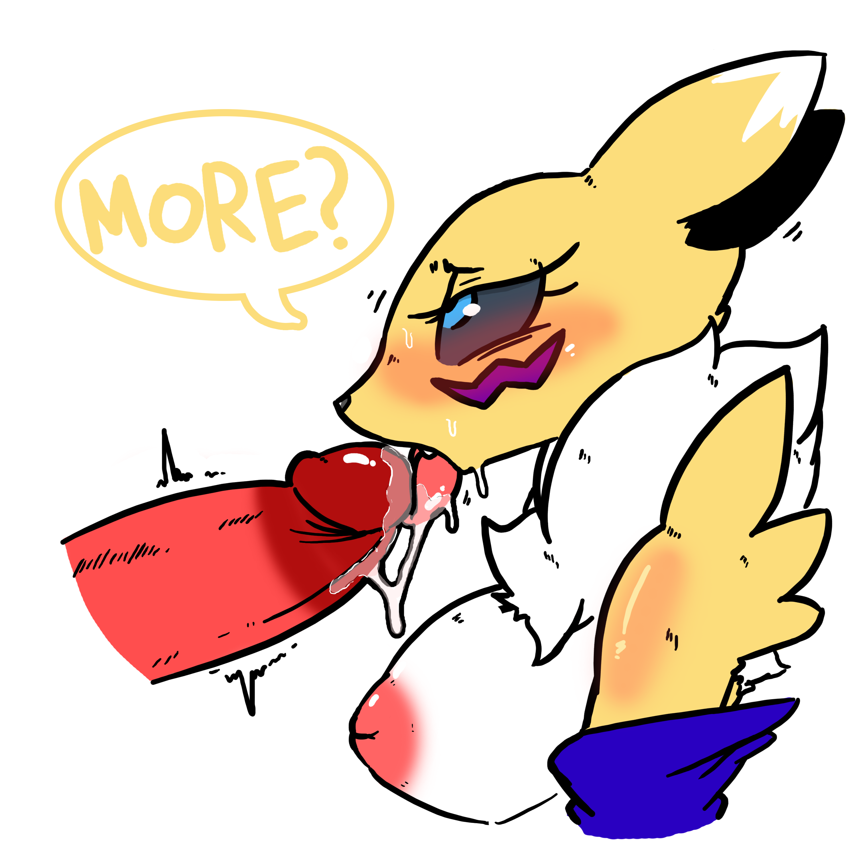 Rule34 – If it exists, there is porn of it / badassbaal, renamon / 604906