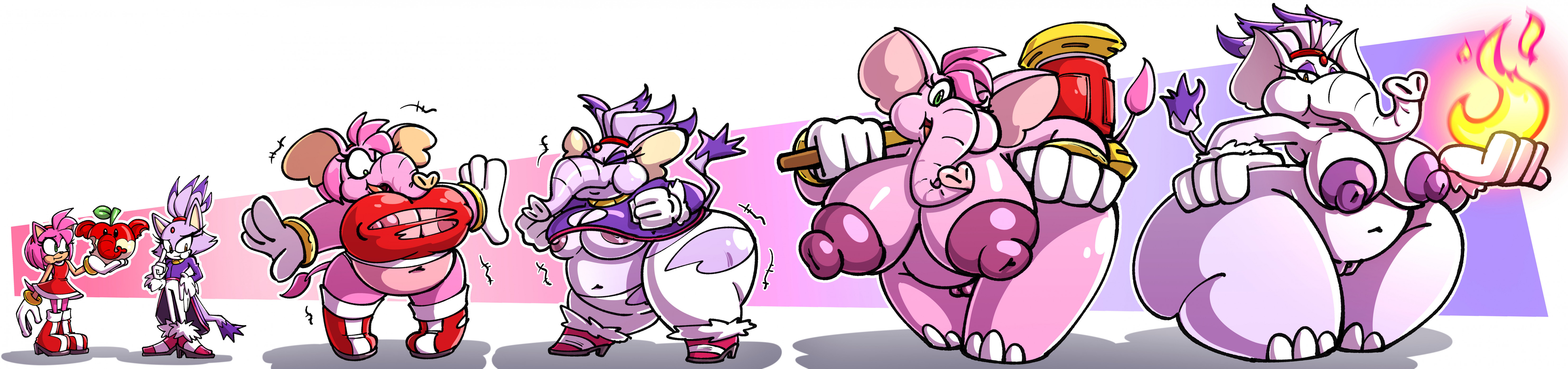 Rule34 – If it exists, there is porn of it / sachasketchy, amy rose, blaze the cat / 11877991